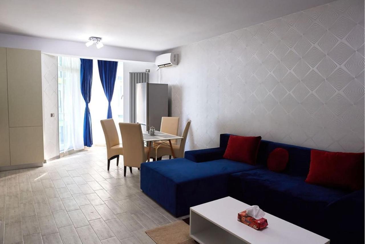 Blue Apartment In Spa N Pool Beach Resort Năvodari Eksteriør billede
