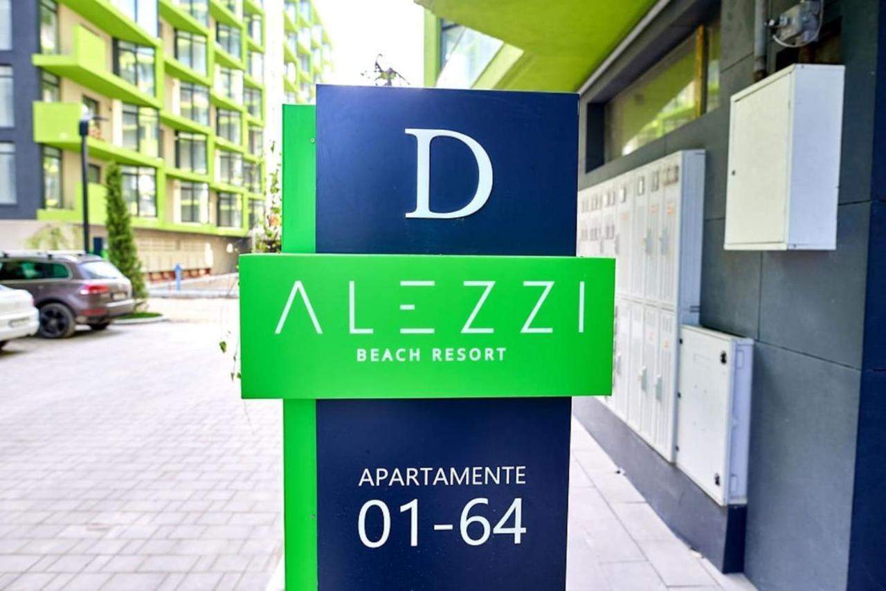 Blue Apartment In Spa N Pool Beach Resort Năvodari Eksteriør billede